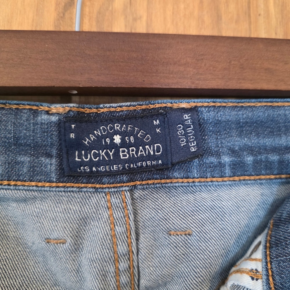 Lucky Brand Sweet N Straight Jeans Womens 10/30 Blue Excellent Straight Leg‎ - Picture 6 of 11